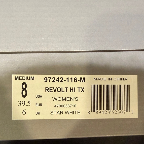 Palladium Women's Black and White High-Top Sneakers Size 8 Women's - Picture 7 of 7